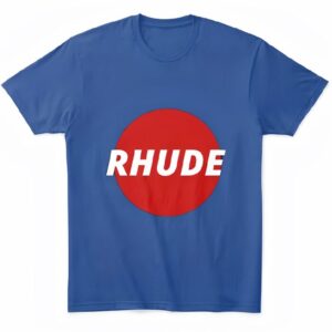 Rhude Classic Blue T Shirt
